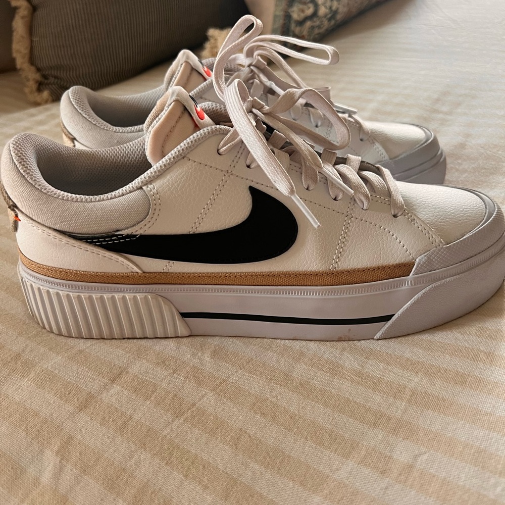 Nike Women's Court Legacy Lift Platform Shoes